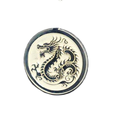 Collier dragon argent 925 anti-ternissement avec chaîne câble de 45.7 cm