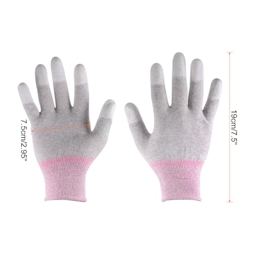 Guantes ESD para evitar descargas estáticas en reparación electrónica 2