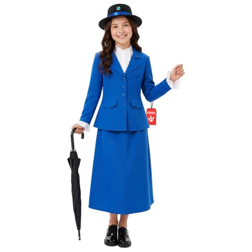 Disfraz Victoriano Niña Nanny Clásico miniatura 1