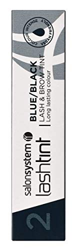 Salon System Lashtint Blue/Black Lash and Brow Tint, 15 ml, 0227214