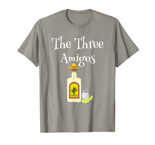 Camiseta The Three Amigos, Tequila, Sal, Lima Camiseta
