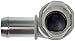 Dorman 800-418HP Metal Heater Hose Connector 3/4 X 3/4, 90 Degree Compatible with Select Models (OE FIX)