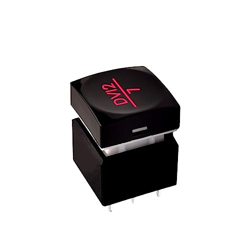 Difusor negro con interruptor de botón iluminado y grabado láser de alta visibilidad