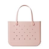 BOGG BAG - Original, Large Tote - Rose Petal - 19in L x 9in W x 14in H - Beach, Pool, Boat, Sports - All Purpose EVA - Lightweight, Washable, Durable