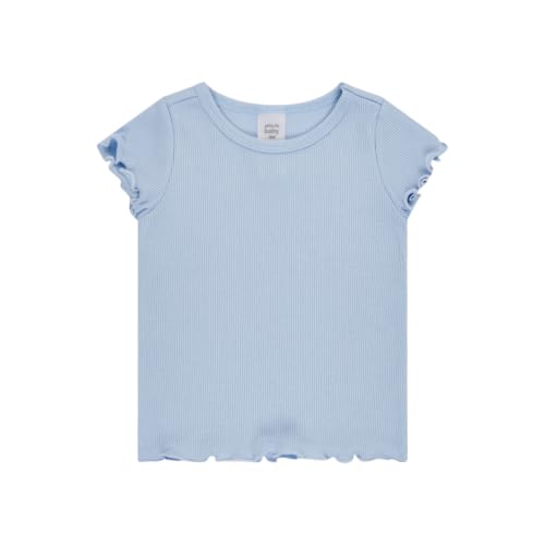 Image of Cudlie 5-Pack Toddler /Baby Girl Short Sleeve Tops - Premium Quality Shirt Tops for Lightweight Comfort and Style.