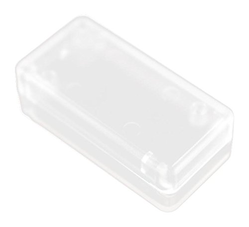 1551BCLR - Plastic Enclosure, Multipurpose, ABS, 15.5 mm, 25 mm, 50 mm, IP54 (Pack of 20) (1551BCLR)