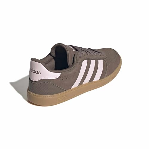 adidas Damen Breaknet Sleek Shoes, Earth Strata/Clear Pink/Gum 3, 38 EU – Ansicht 6