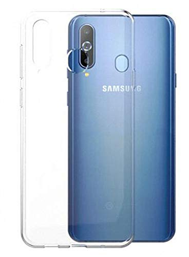 NOVAGO Capa compatível com Samsung Galaxy A40 gel de silicone resistente transparente