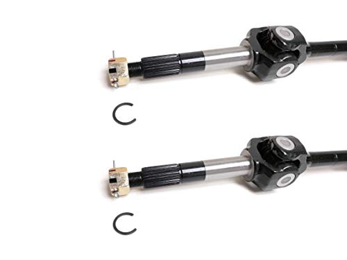 ATVPC Rear Axle Pair for Kawasaki Mule 2510 3000 3010 4000 & 4010, KAF620 KAF950