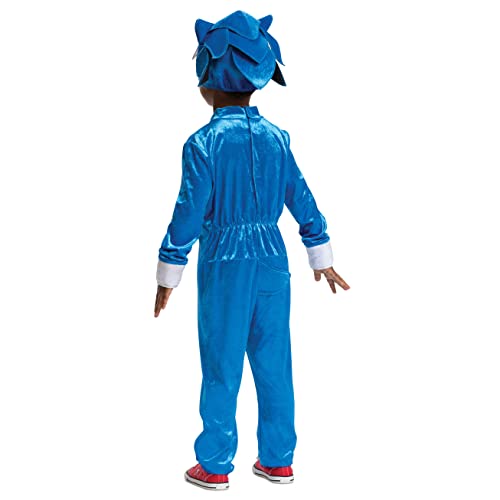 Sonic the Hedgehog Costume, Official Sonic Movie Costume and Headpiece, Toddler Size