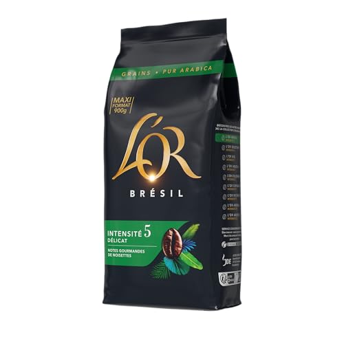 Café En Grains Brésil Intensité 5 Délicat 'or Le Paquet De - vue 3