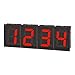 DS40-RR, Display, W22.4 X H40mm LED, Red, 7-Segment, Pt Temp Sensor Input, 12-24 VDC