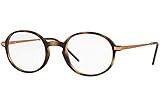 Ray-Ban RX7153F - 5365 Eyeglasses, Rubber Havana Frame 52mm w/Clear Demo Lens