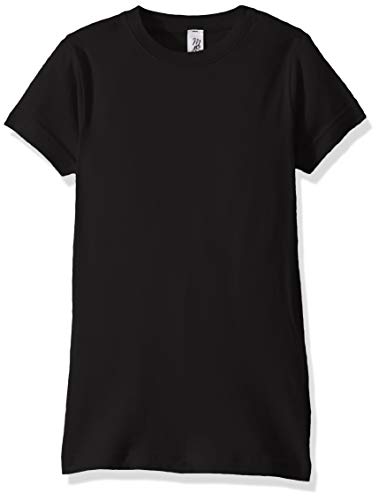 Marky G Apparel Girls' Big Sportswear Fine Jersey Longer Length T-Shirt