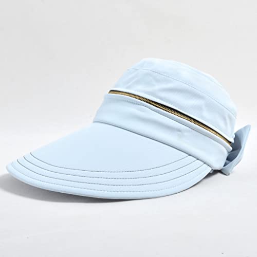 Chapeau de plage visière été contre la chaleur pour préserver votre coiffure et votre visage