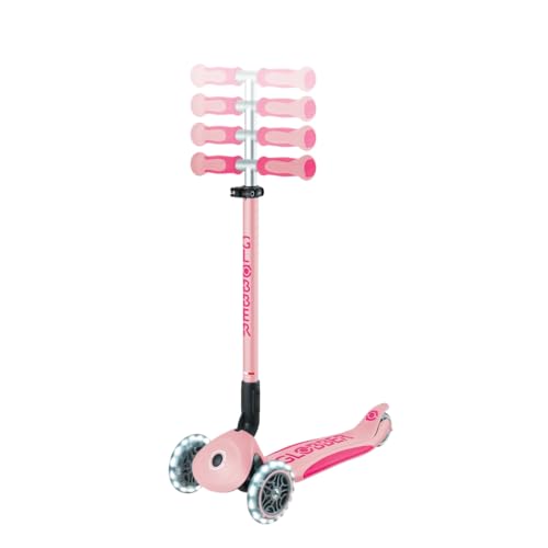 Image of GLOBBER GO-UP Deluxe Lights - 3 in 1 Tricycle, 120 /80 mm, ABEC 9, 3 Wheels, Height Adjustable, LED Light Wheels