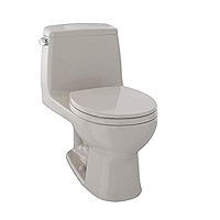 TOTO MS854114#01 Ultimate Elongated One Piece Toilet, Cotton White 