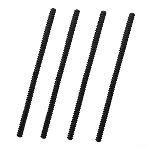 Pumixiy Cubierta de silicona para rejilla de horno para protección resistente al calor, compatible con estantes de horno estándar tostadoras y freidoras de aire de 14 pulgadas, juego de 4 unidades