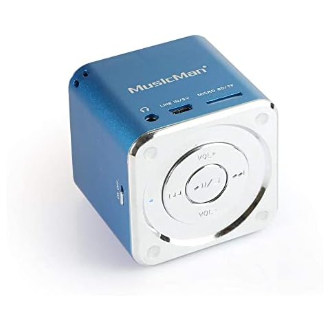 Technaxx Mini Musicman 3 W Blau Cover