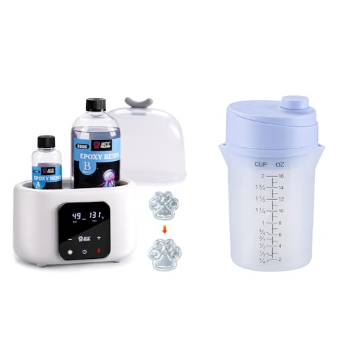 LET'S RESIN Auto Resin Preheater and Mini Auto Resin Mixer