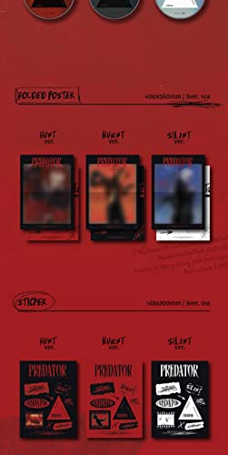 PREDATOR Lee Gikwang Coffret Intégral de Collection 4 Versions K-Pop - 5