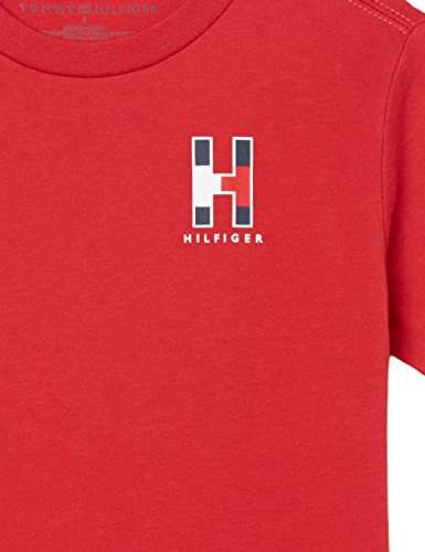 Tommy Hilfiger Boys' Short Sleeve Solid Matt Crew Neck T-Shirt, Soft, Comfortable, Relaxed Fit3