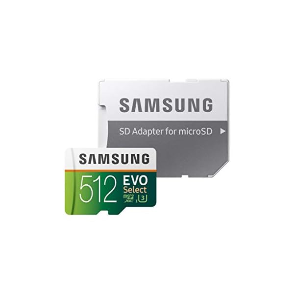 SAMSUNG EVO Select Micro SD Speicherkarte mit Adapter, 512GB microSDXC UHS-I U3 100MB/s Full HD & 4K UHD für Fotos, Videos, Musikspeicher, MB-ME512HA – Bild 3