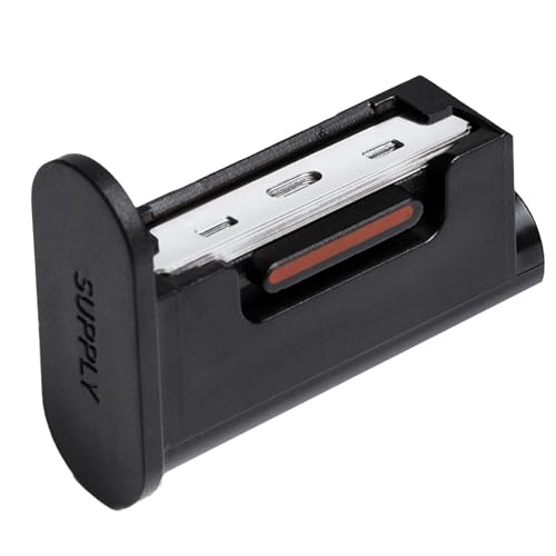 La Mejor Recopilación de Platinum Label de esta semana. 40 Supply Repuestos de cuchillas de un solo filo para hombre (SUMINISTRACIÓN) – Incluye 8 cuchillas de repuesto de acero Platinum Label – Fabricadas en Japón