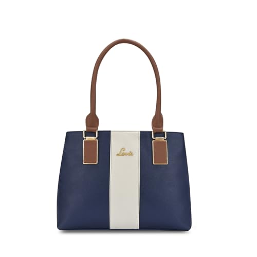 Image of Lavie Women's Kassy Colourblock 2C Satchel Handbag for Women | Satchel Bag for Work | Ladies purse | Stylish Shoulder Bag | Gift For Women