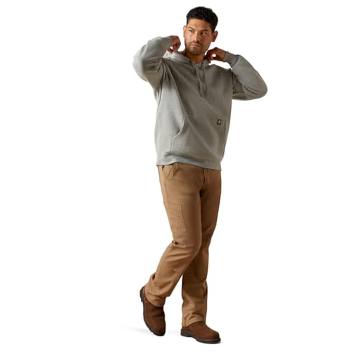 ARIAT Men's Rebar Lightweight Logo Hoodie3