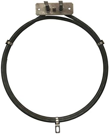 Hume Premium Fan Oven Heating Element For Beko Howdens Lamona Flavel 2 turn 1800w 2 Year Guarantee Heating Element Equivalent to 262900074 IRCA Certified