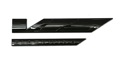 Image of V-Blackwing Emblem V-Series Black Out Blackwing Badge Chicklet V Logo Replacement for 2020-2024 CT4 CT5 86596092 (Glossy Black)