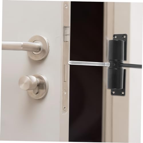 Cierrapuertas automático NUOBESTY de aleación de zinc y resorte para puertas ligeras 8