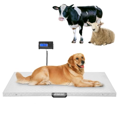 Báscula Electrónica para Mascotas hasta 1102 lbs Acero Inoxidable
