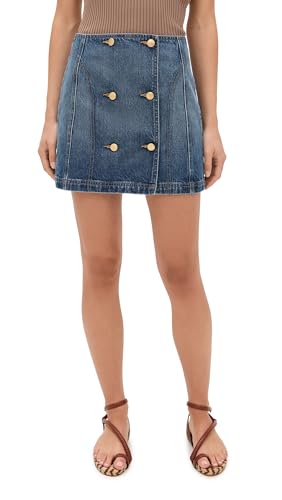 Ulla Johnson Women's The Clara Mini Denim Skirt