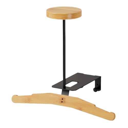 Soporte multiusos para cascos y colgador de aluminio ligero de lujo