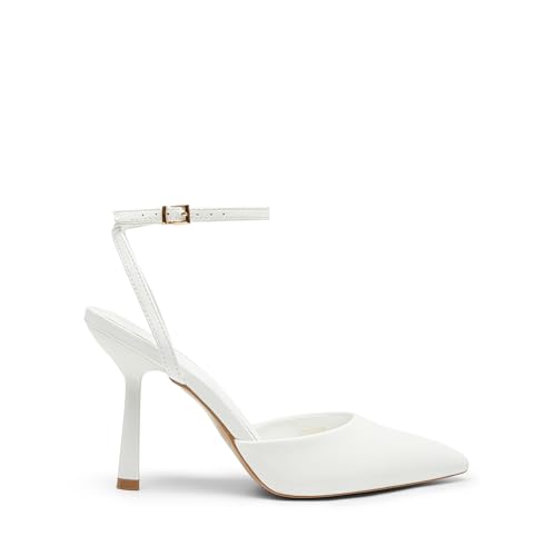 DREAM PAIRS High Heels for Women Closed Pointed Toe Dress Shoes for Women Ankle Strap Stiletto Heel Party Wedding Sexy Pump Shoes2