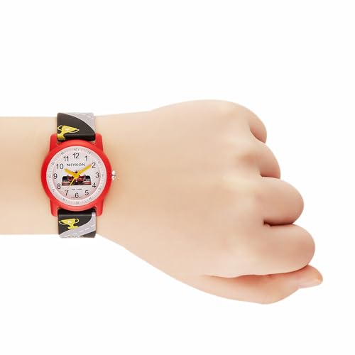 Image of Miykon Kids Watches for Boys and Girls - Educational Time-Telling Gift for Kids Aged 3-15, Toddlers, Preschoolers, and School-Aged Children - Easy to Read Analog Watch, Soft Resin Band, Japanese Quartz, 100M Water Resistant