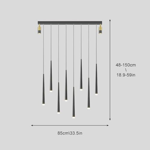 LED lumière pour table à manger avec 2 projecteurs GWJKG