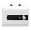 1.6Gallon Mini Tank Water Heater Electric, 1500W Under Sink Hot Water fot Point of Use, 110V Instant Hot Water Heater for Kitchen, Office