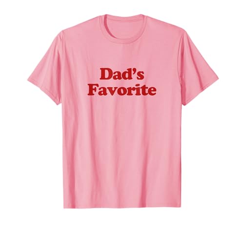 Dad's Favorite Shirt Y2k Aesthetic Trendy Camiseta