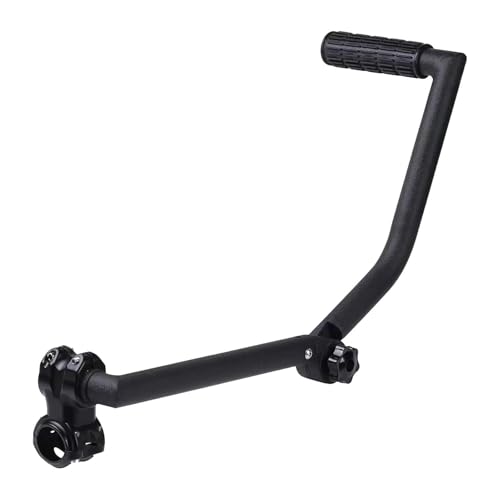 Trimmer Handle Extension with Adjustable Angle, Aluminum Alloy, Ergonomic Grip Attachment for String Trimmers, Lawn Garden Farm Street Courtyard Grass Cutting Comfort Control Accessory, 26x5.5 inches