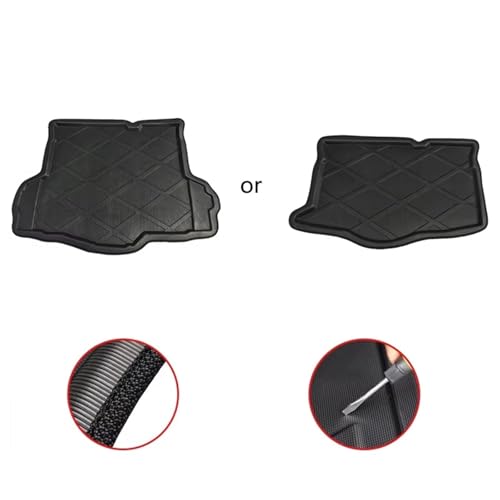 Tapis de coffre arrière voiture Mazda 2 Berline 2008 2009 2010 2011 2012 - 2