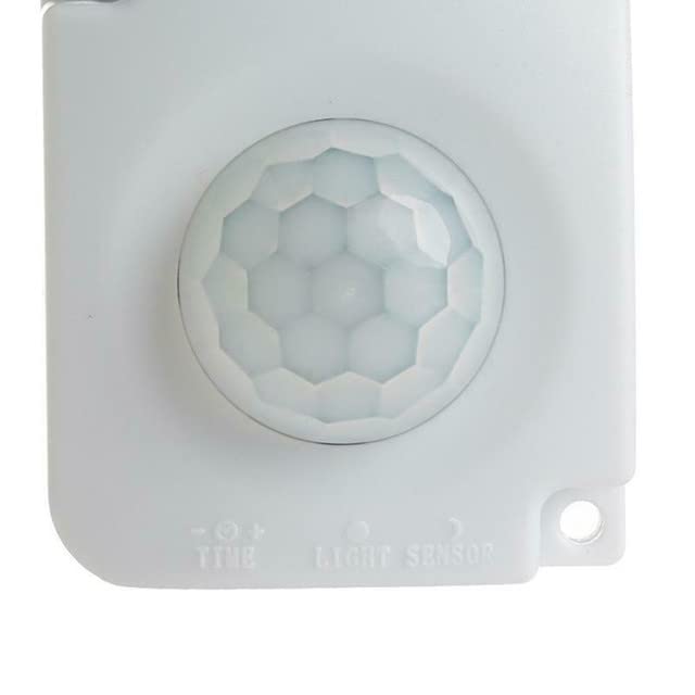 EdricShop 50mm X 43mm X 20mm 5-30V Sensitivity Angle145 Human Sensor Switch Mode Light Control Adjustable LP-8023FAF - (Color: White)