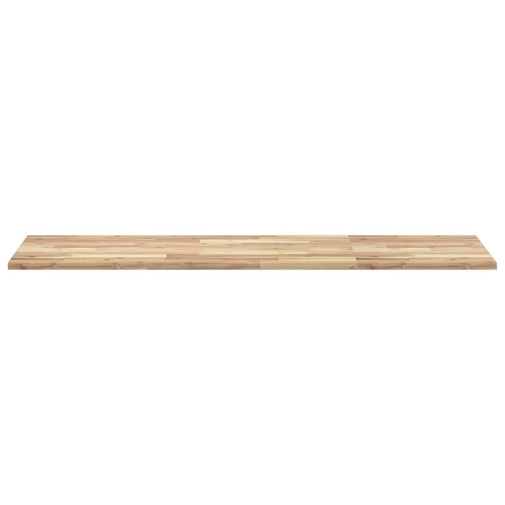 vidaXL Tablero Escritorio Madera Maciza Acacia sin Tratar 140x50x2 cm, encimera, encimera de baño, encimera de Garaje, encimera de Cocina