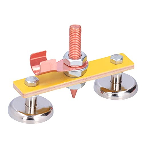 Magnetic Welding Support, Large Suction Welding Grounding Clip Accessories Copper Tail Welding Stability Clamps