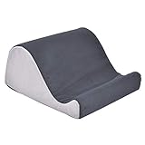 EINFACHE BEDIENUNG - Der Kissenhalter für Tablet-Ständer ist einfach zu bedienen, indem Sie Ihr Gerät auf den Ständer stellen, der für Tisch, Schreibtisch, Loungesessel, Bett oder sogar für das Auto zur Unterhaltung während der Fahrt geeignet ist.