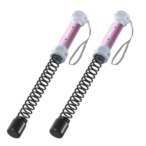 コードレスバトルロープ 加重スプリングデザイン 1本 ロープレスバトルロープ 腕力トレーナー 滑り止めゴムグリップ ホームジムトレーニング用ムグリップ ホームジムトレーニング用