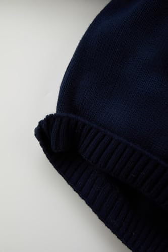 DeFacto Erkek Bebek Erkek Bebek Bisiklet Yaka Kazak, Lacivert, 18-24 M - Görsel 5