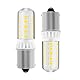 KUNKA B15S 12V Heim-LED-Lampe 3W 400 Lumen, CRI85, 1156 Sockel AC/DC12V-24V (Warmweiß 3000K, 2er-Set)